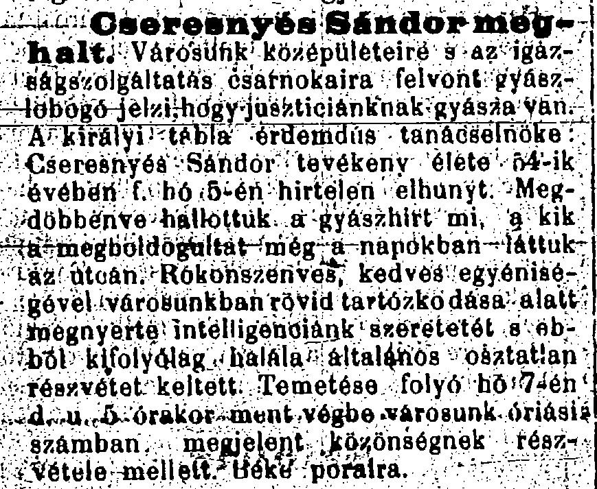Cseresnyés Sándor