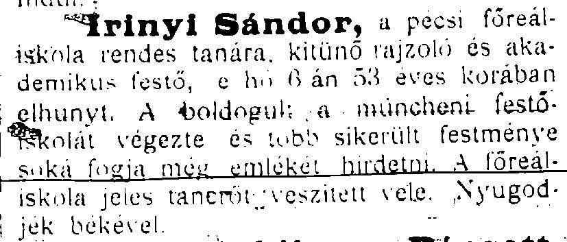 Irinyi Sándor