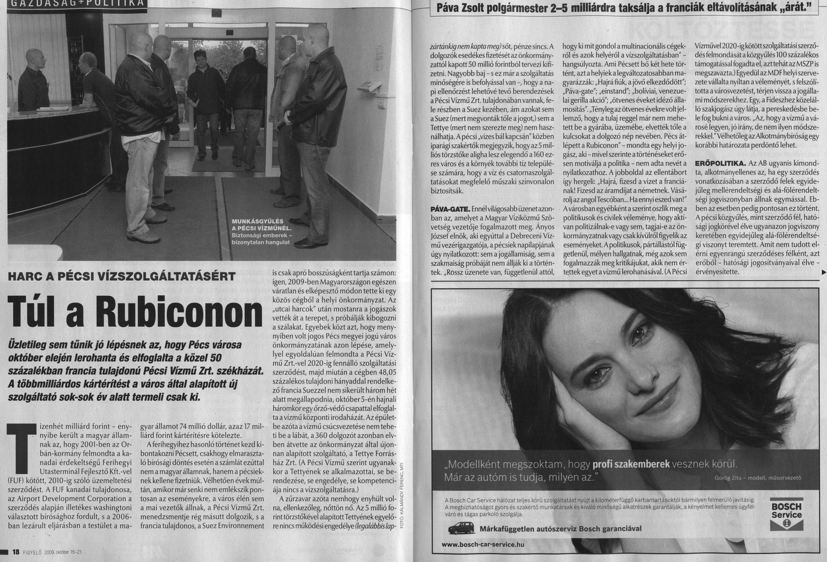 Túl a Rubiconon : Harc a pécsi vízszolgáltatásért