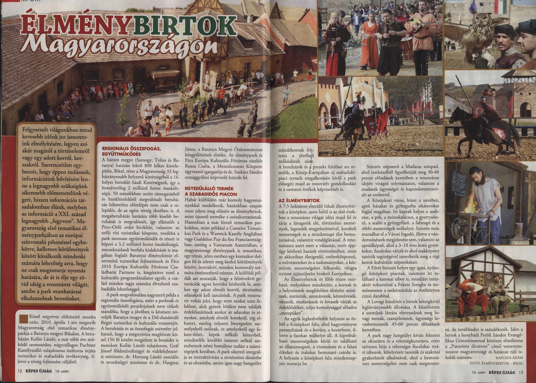 Élménybirtok Magyarországon