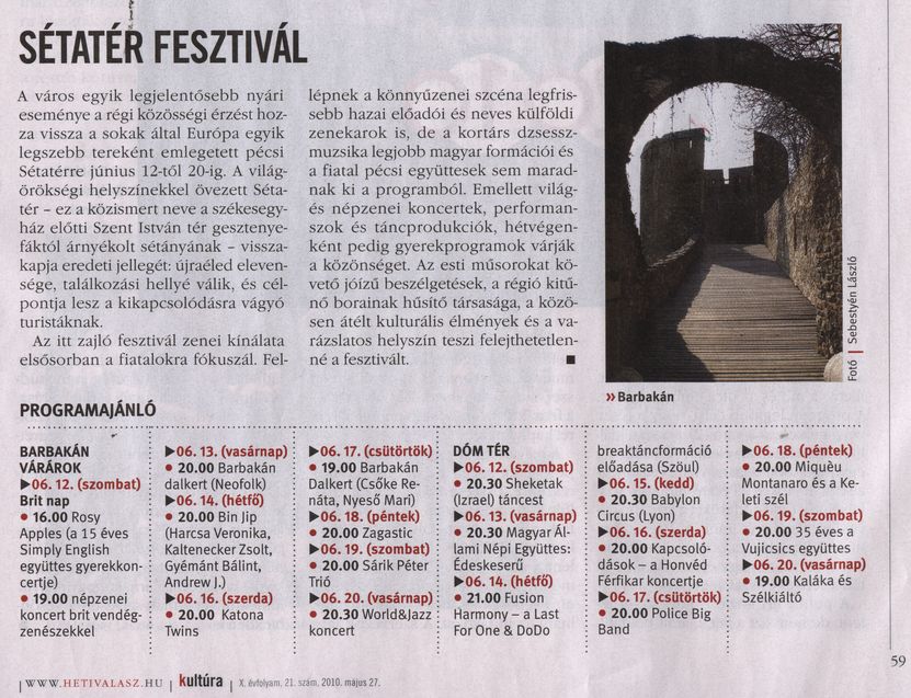 Sétatér Fesztivál