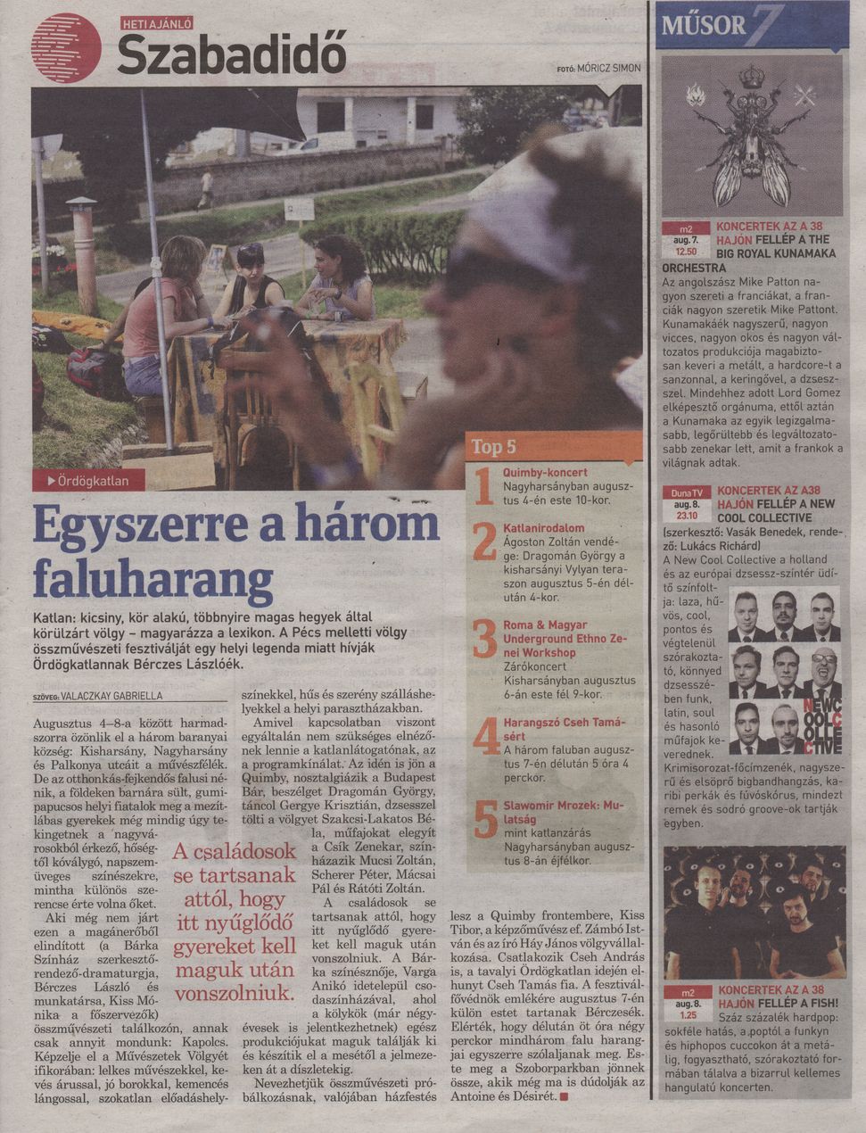Egyszerre a három faluharang
