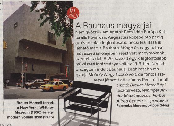 A Bauhaus magyarjai