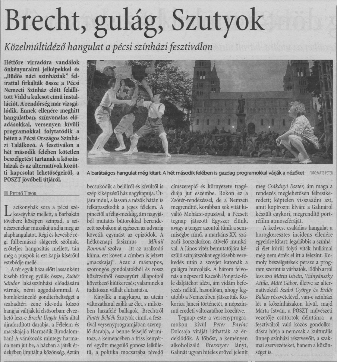 Brecht, gulág, Szutyok