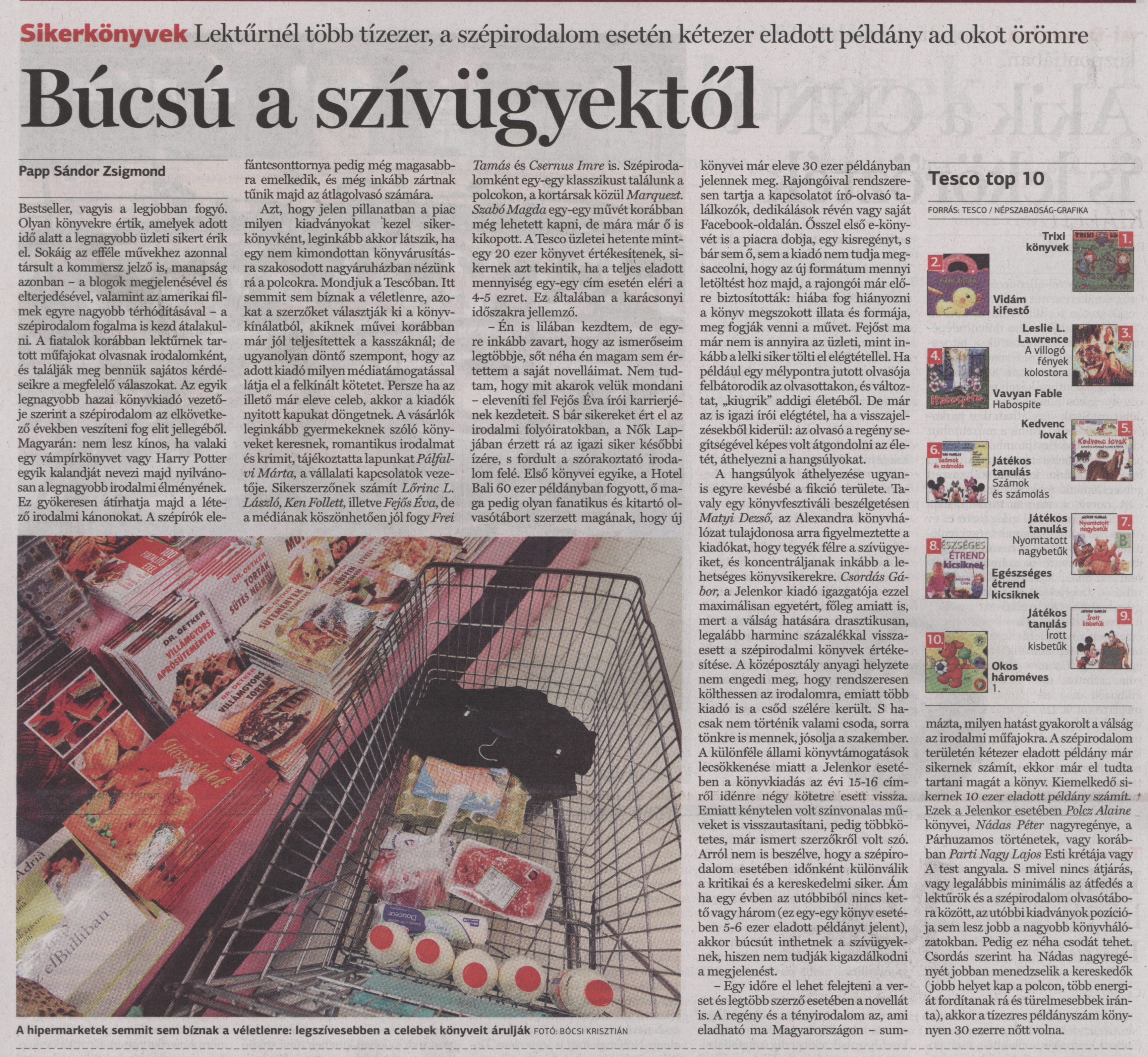 Búcsú a szívügyektől
