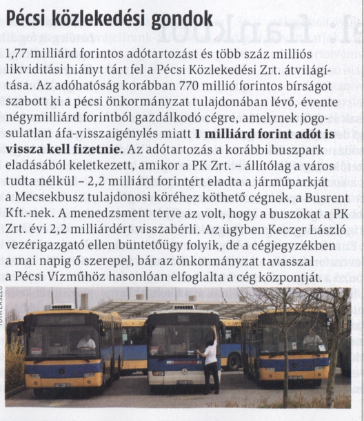 Pécsi közlekedési gondok