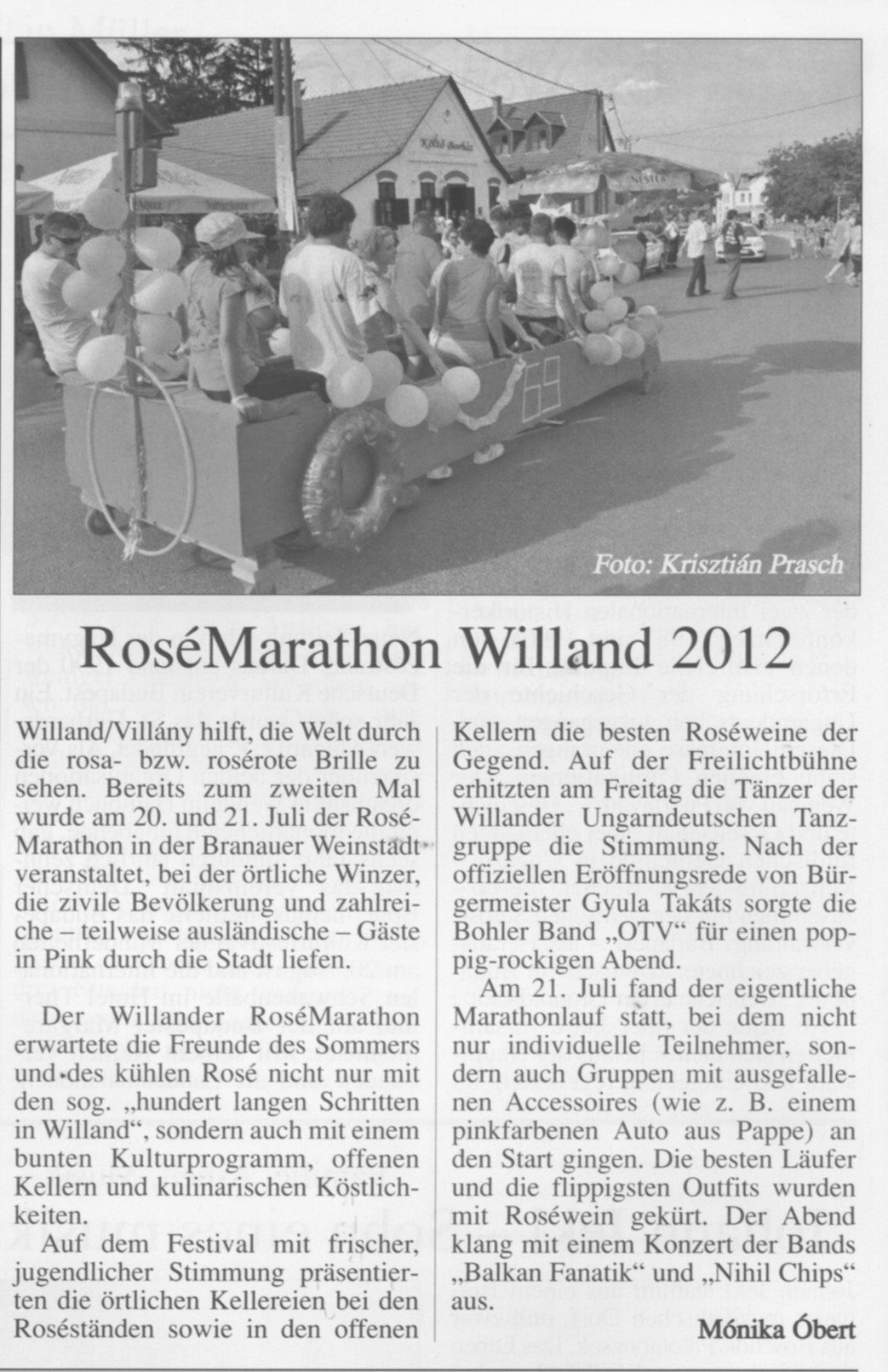 RoséMarathon Willand 2012