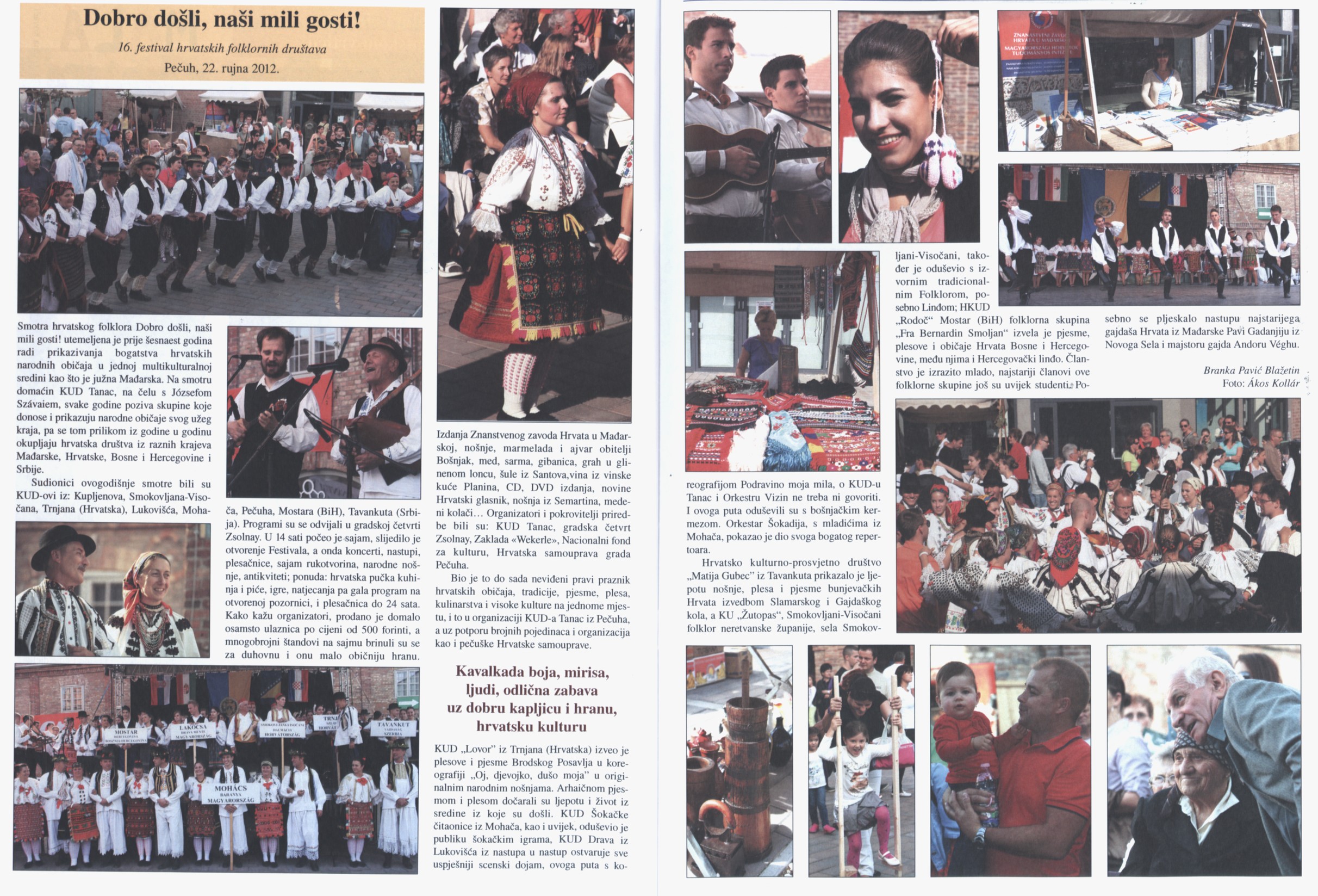 Dobro došli, naši mili gosti! 16. festival hrvatskih folklornih društava