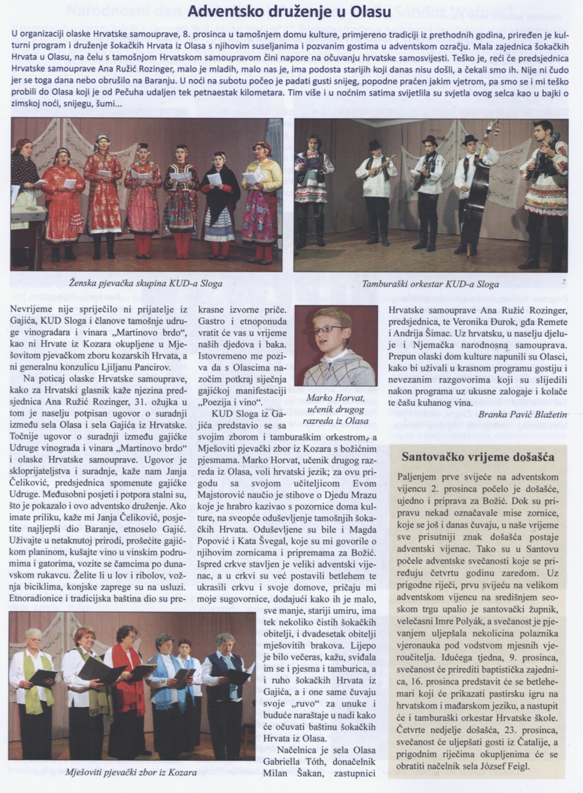 Adventsko druženje u Olasu