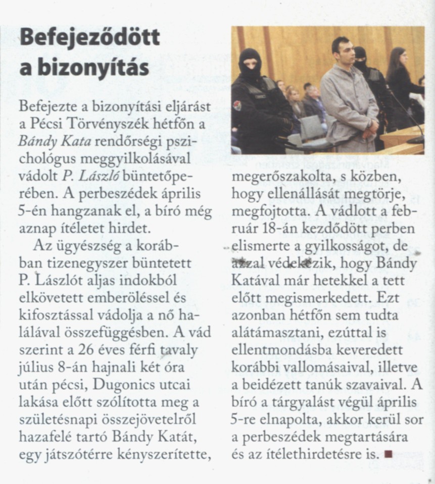 Befejeződött a bizonyítás