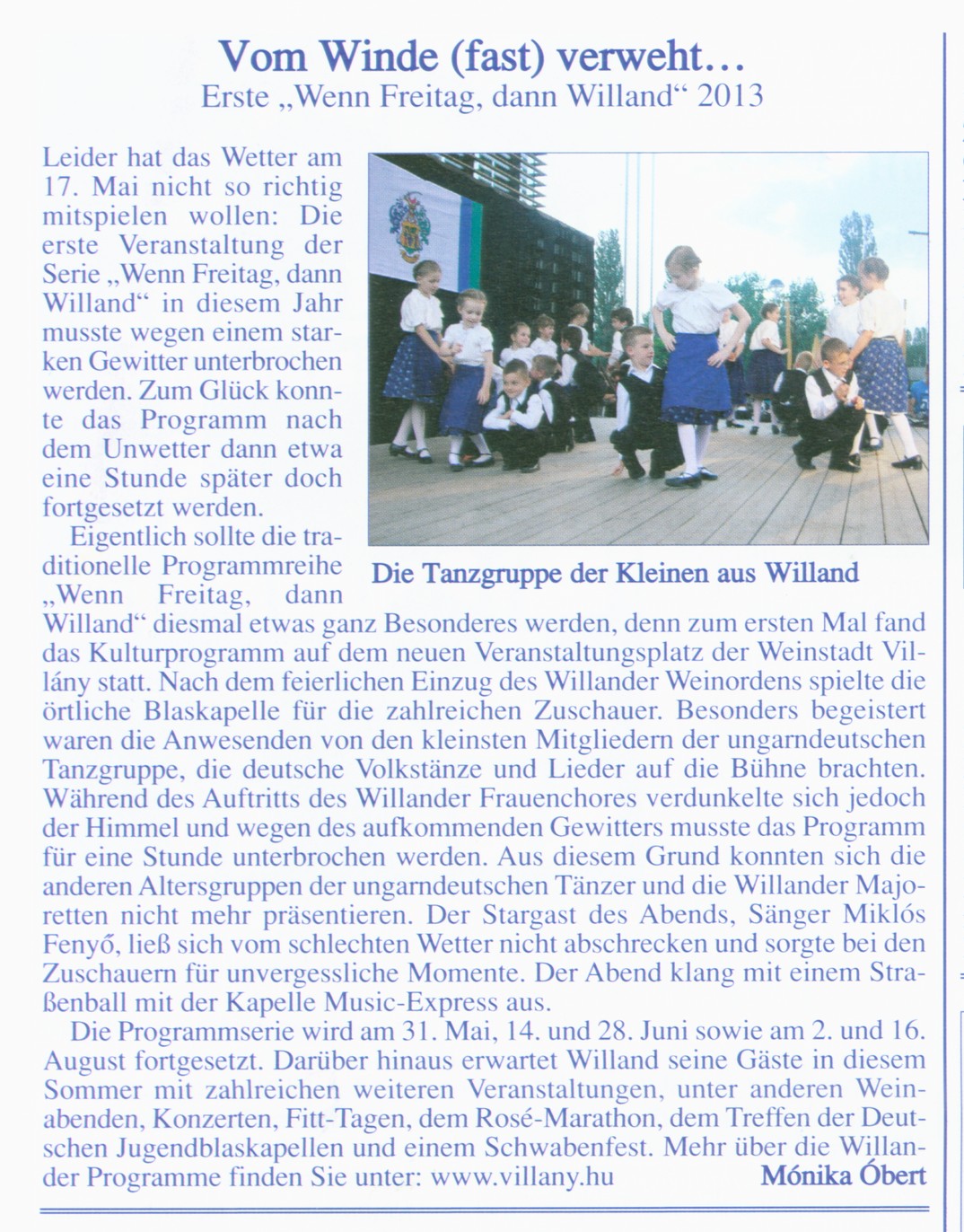 Wom Winde (fast) verweht... Erste "Wenn Freitag, dann Willand"