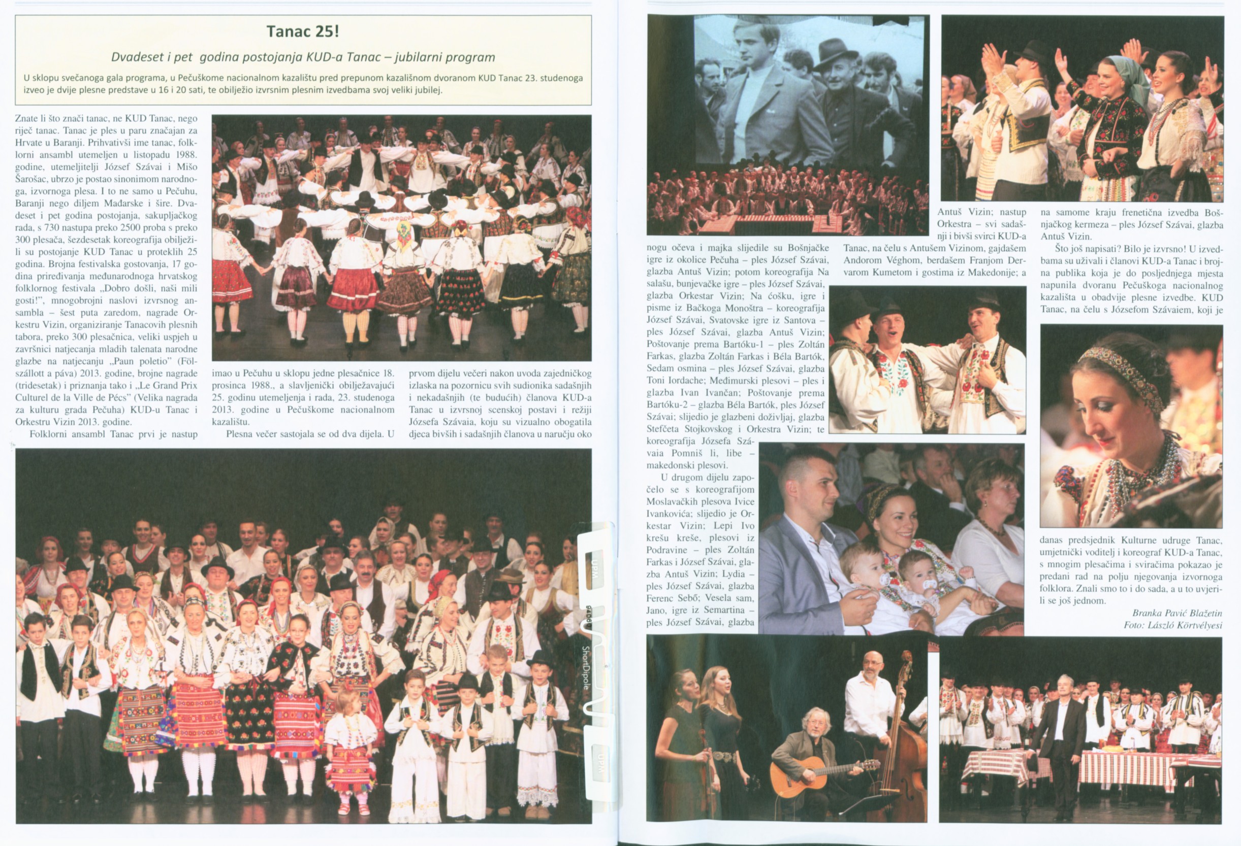 Tanac 25! Dvadeset i pet godina postojanja KUD-a Tanac - jubilarni program