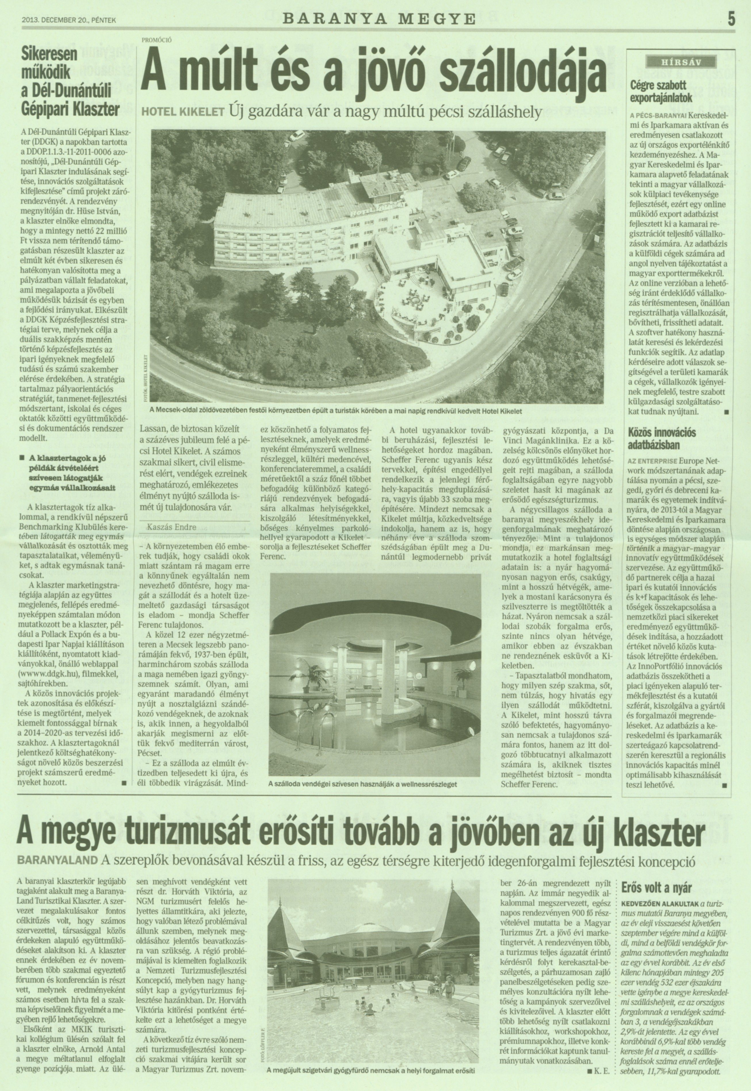 A múlt és jövő szállodája Új gazdára vár a nagy múltú pécsi szálláshely