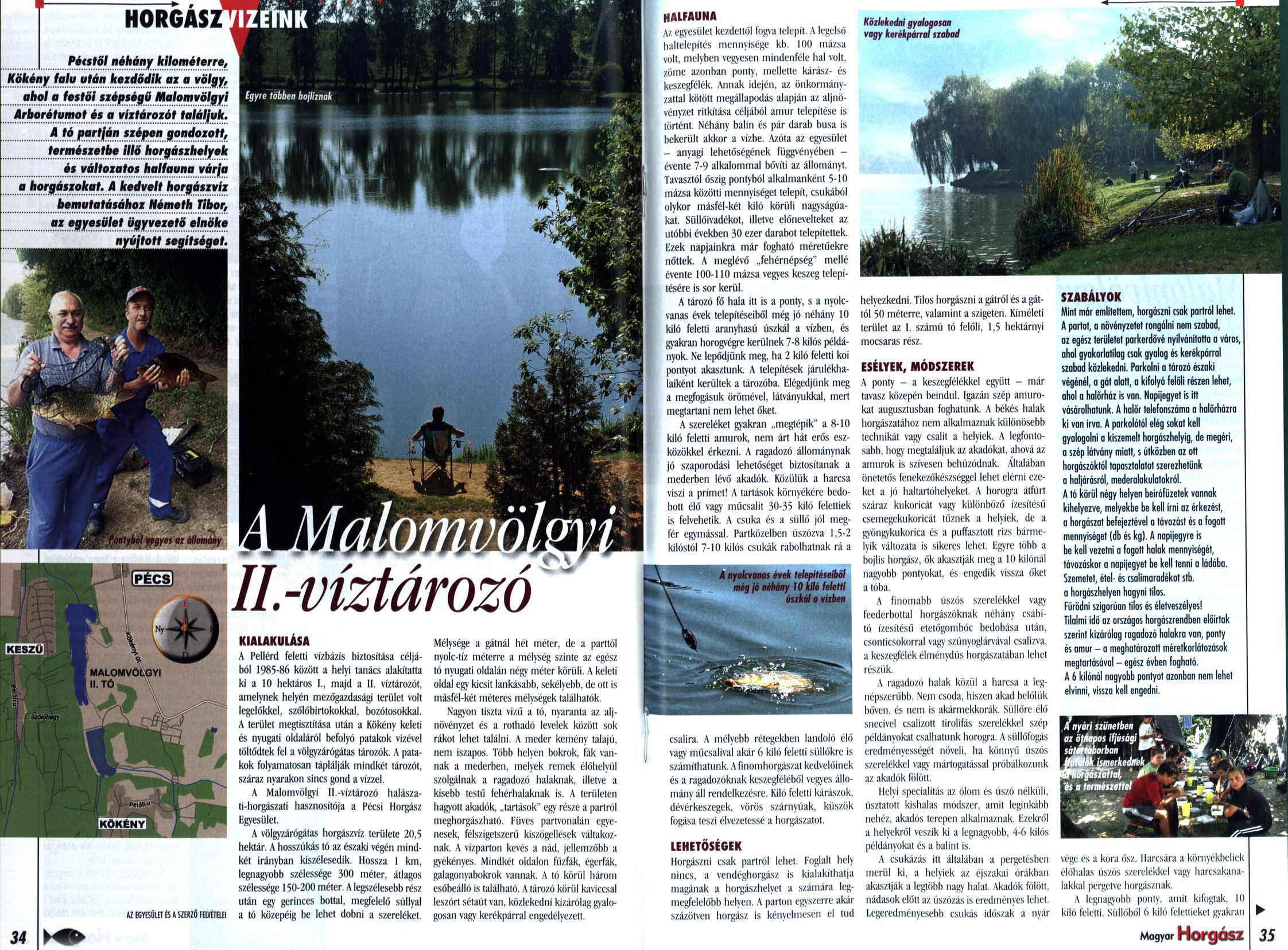 A malomvölgyi II.-víztározó