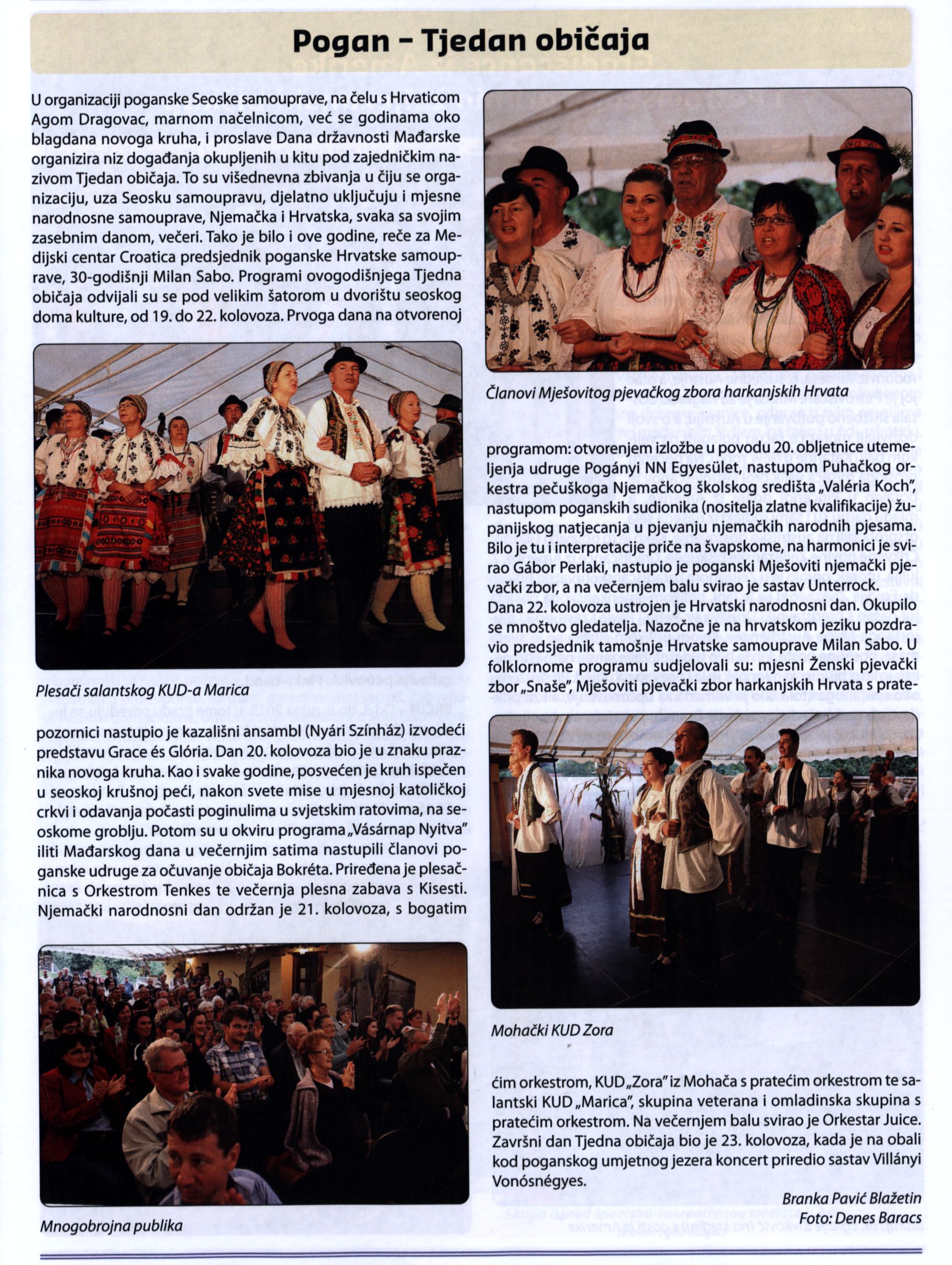 Pogan - Tjedan običaja