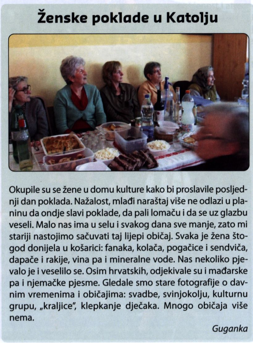 Ženske puklade u Katolju