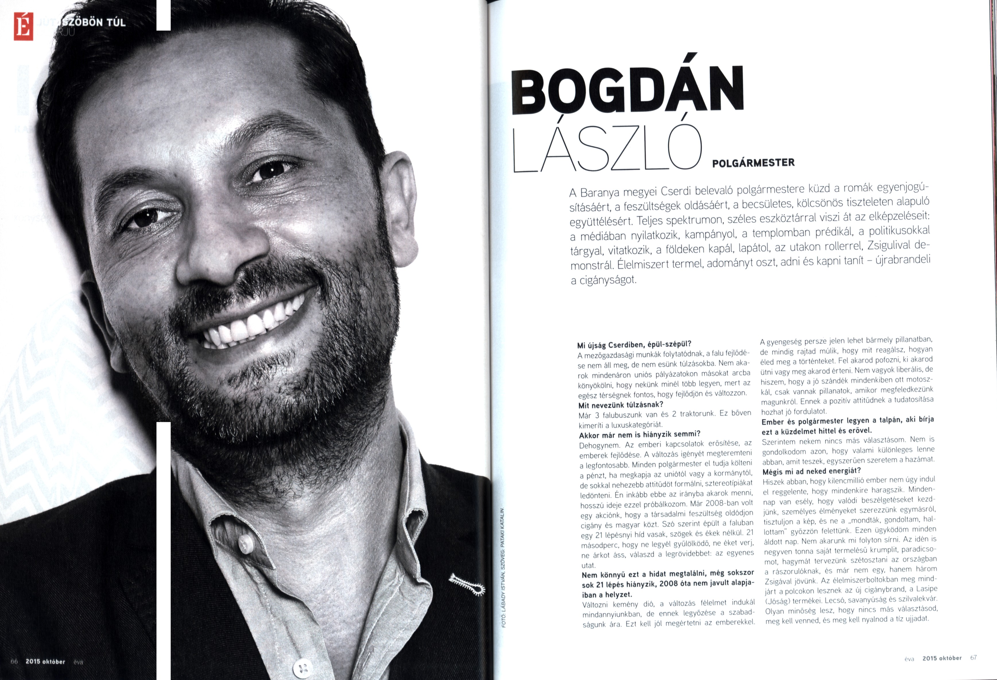 Bogdán László polgármester