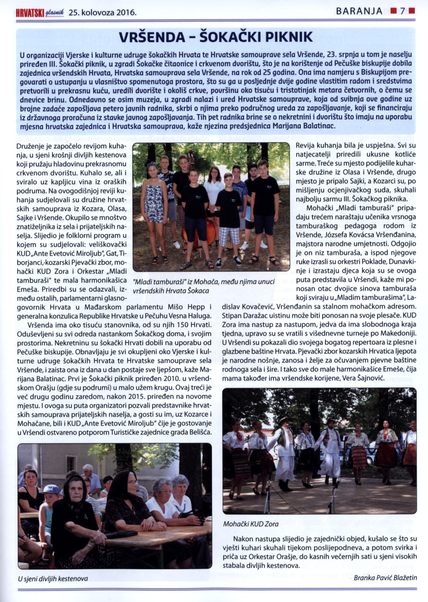 Vršenda - Šokački piknik