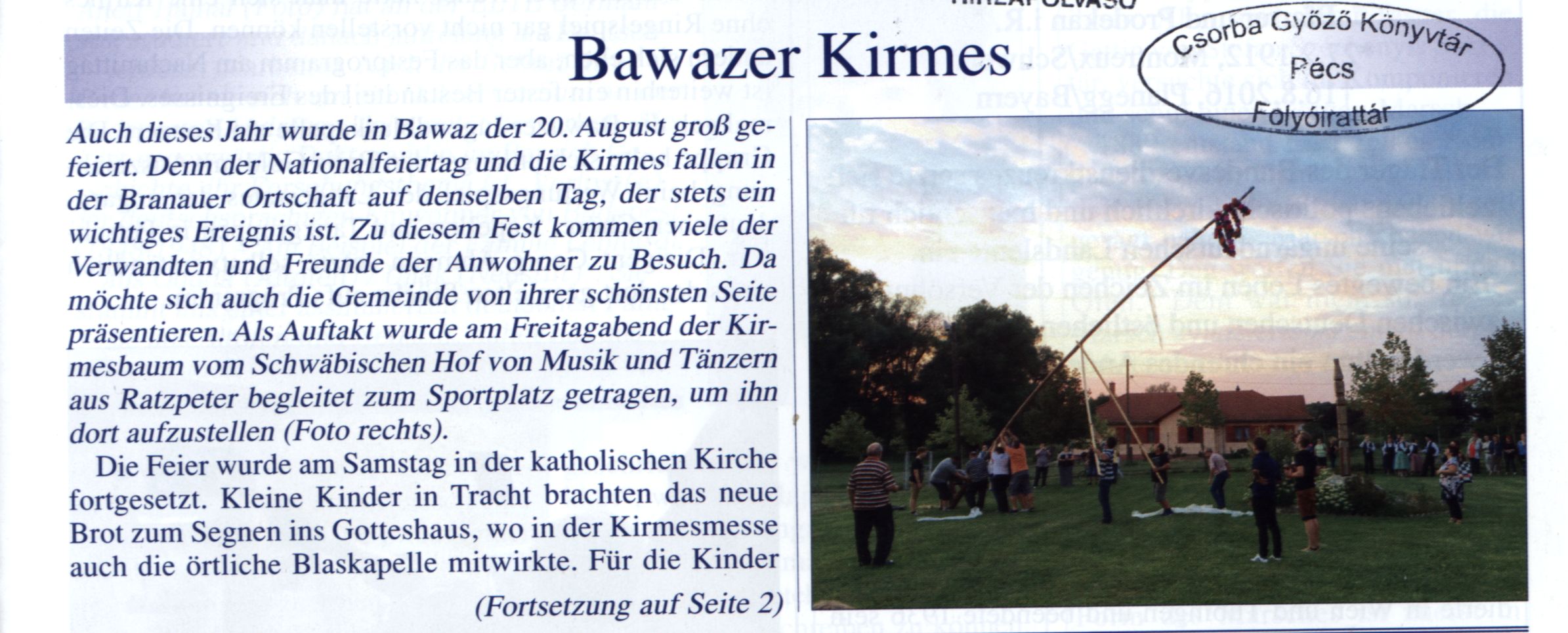 Bawazer Kirmes