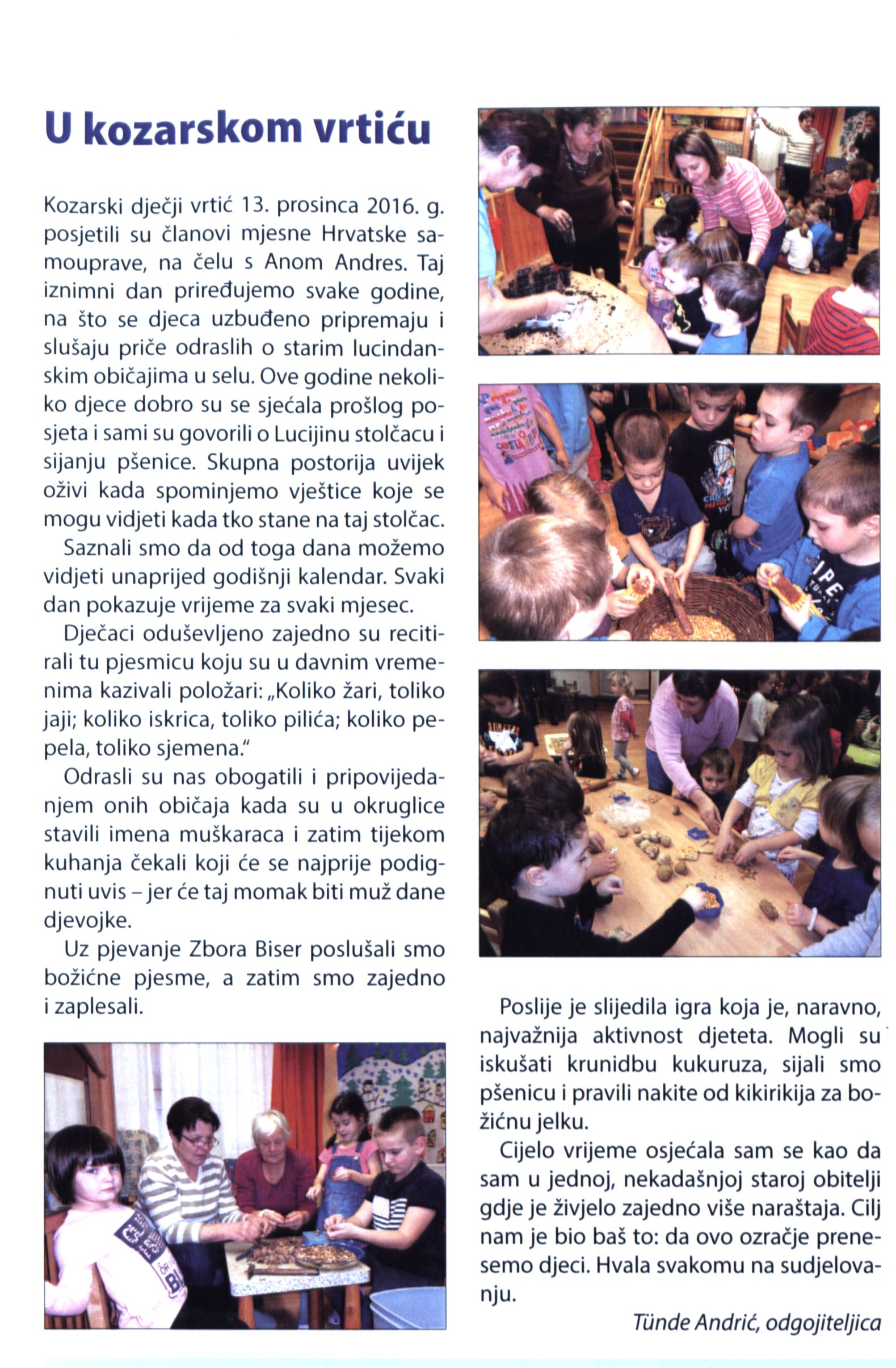 U kozarskom vrtiću