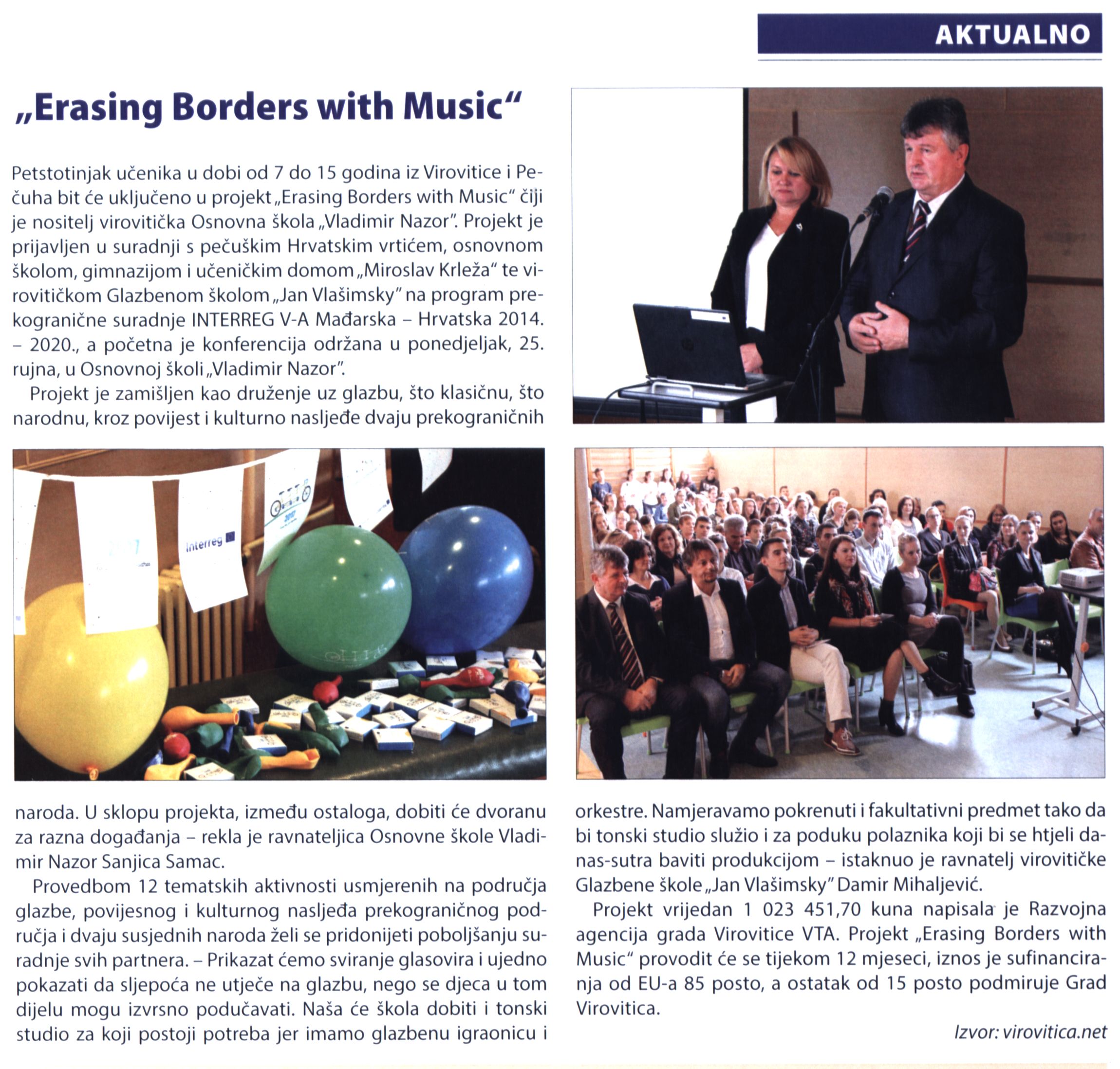 "Erasing Borders with Music"