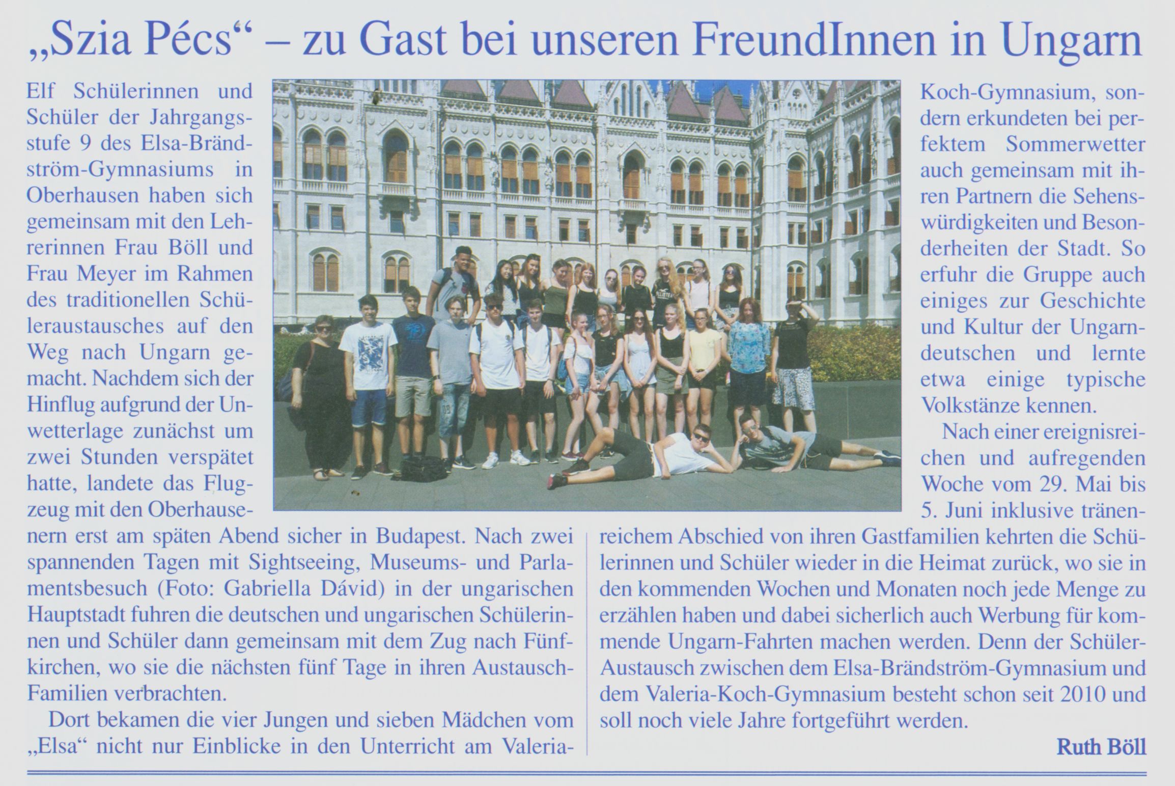 "Szia Pécs" - zu Gast bei unseren FreundInnen in Ungarn