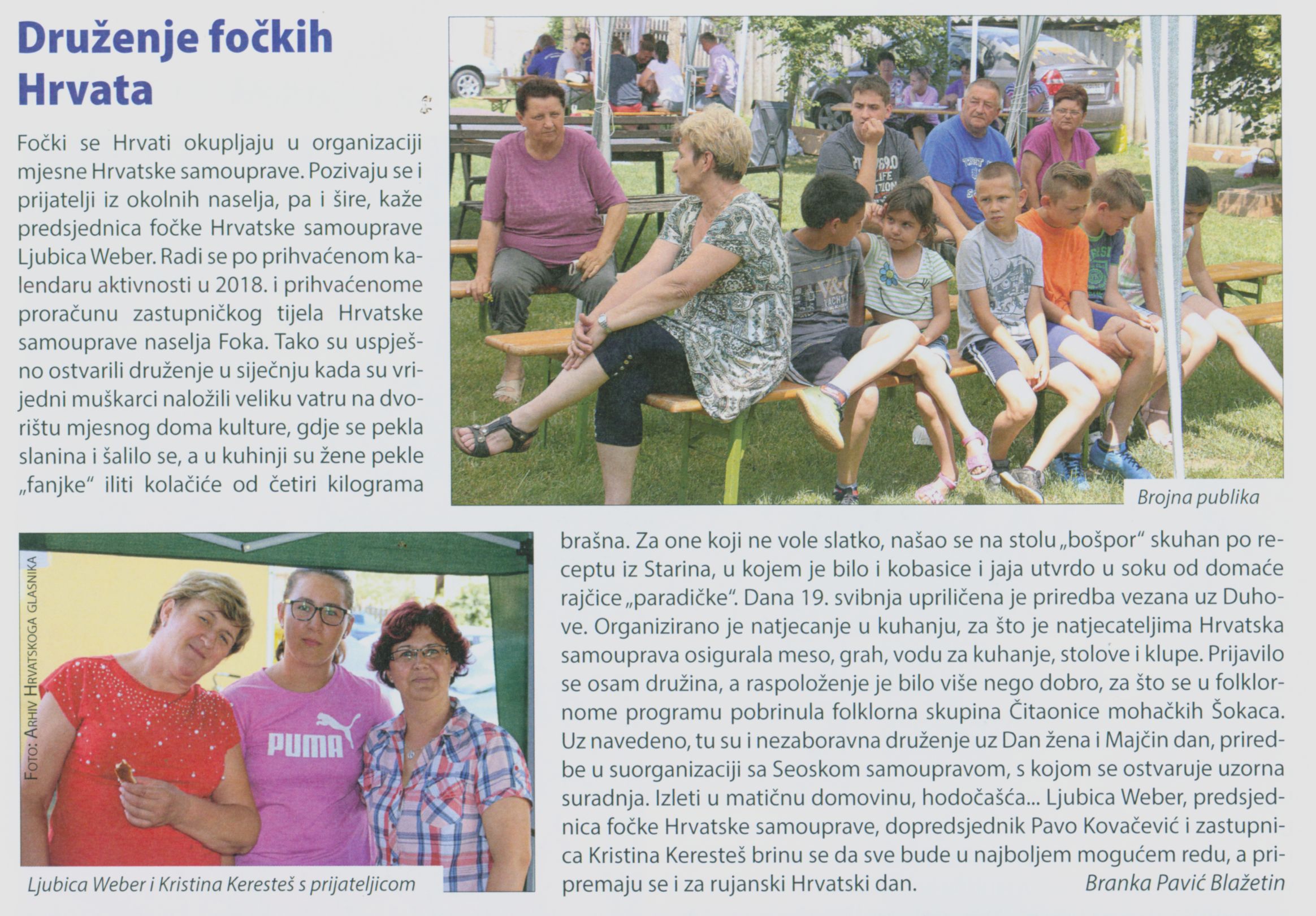 Druženje fočkih Hrvata