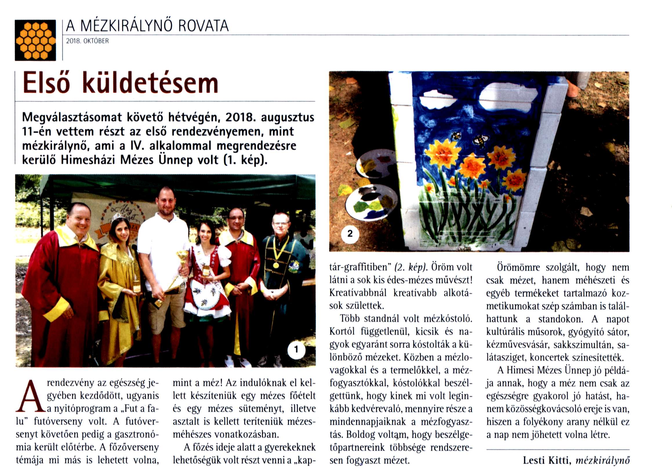 Első küldetésem
