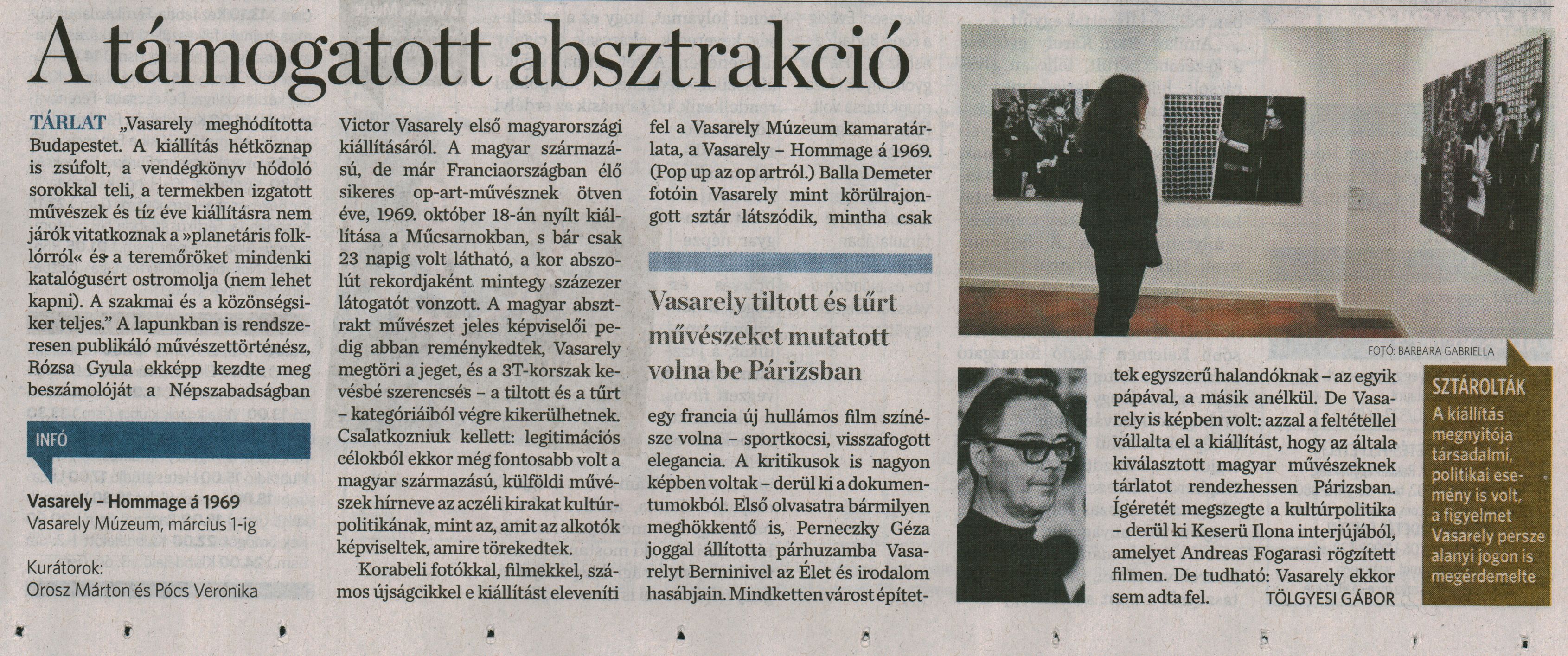 A támogatott absztrakció
