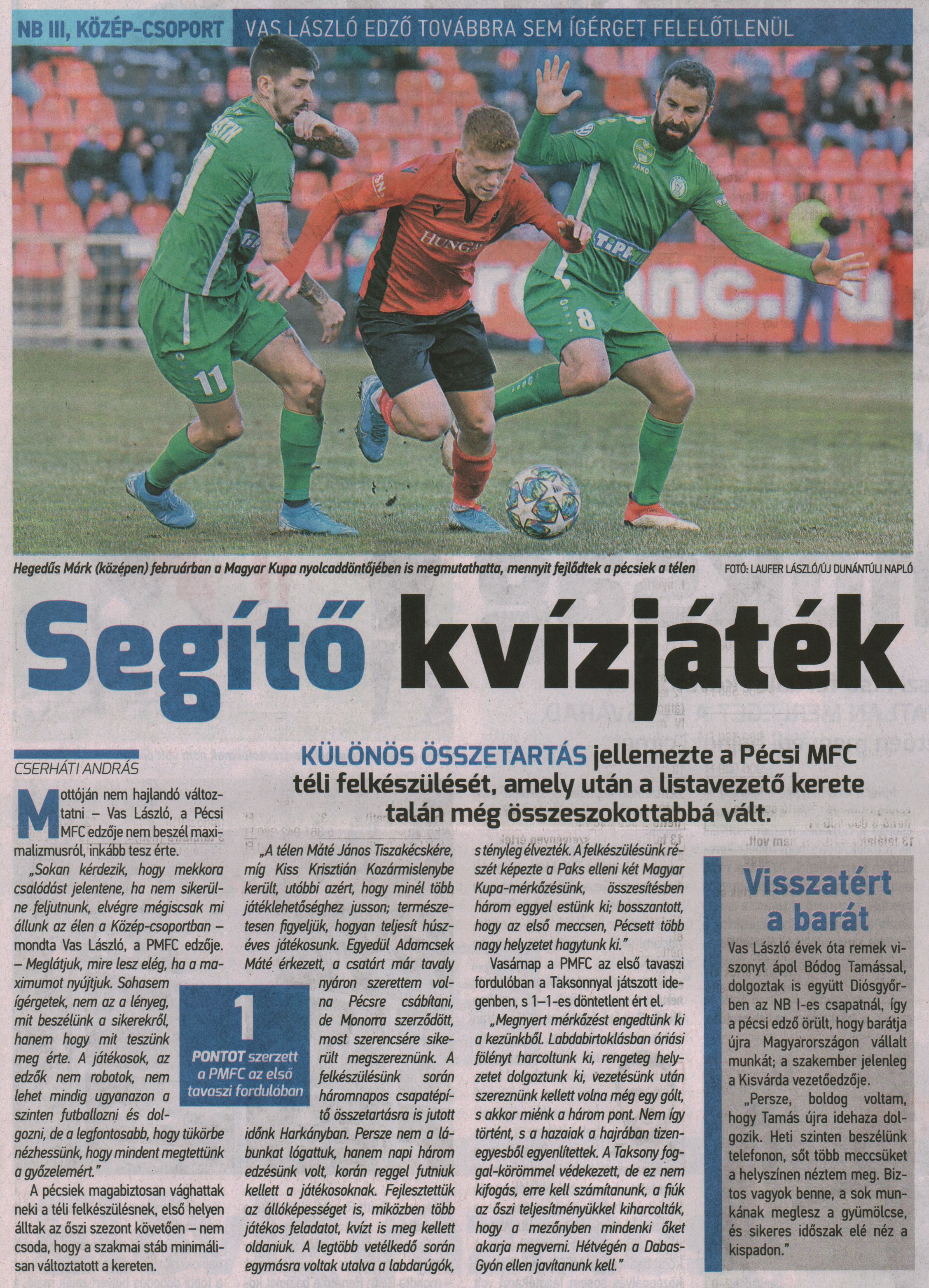 Segítő kvízjáték