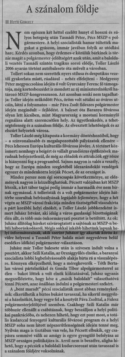 A szánalom földje