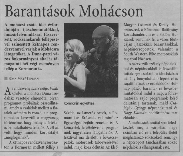 Barantások Mohácson