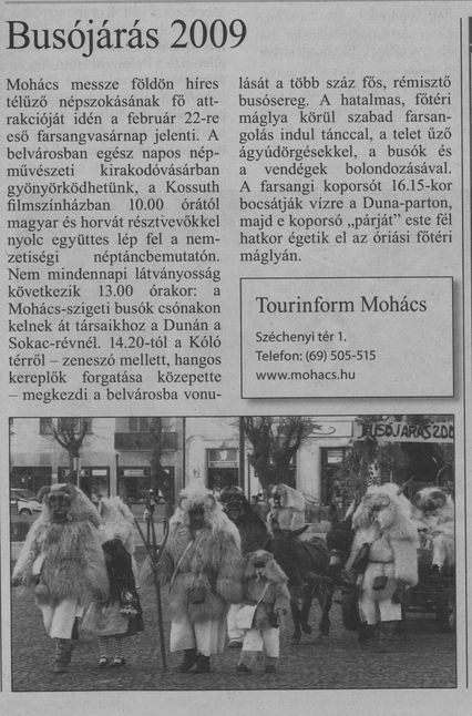 Busójárás 2009