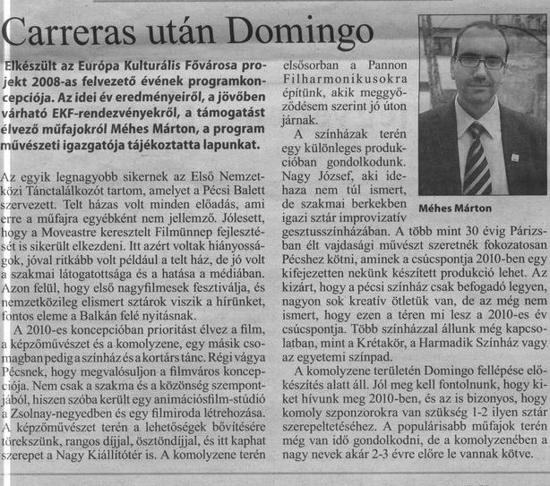Carreras után Domingo