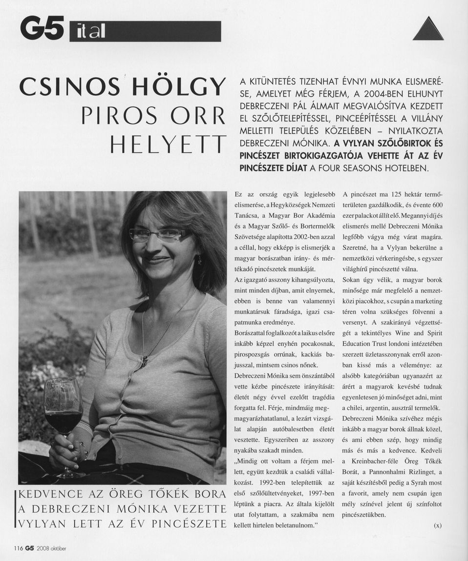 Csinos hölgy piros orr helyett