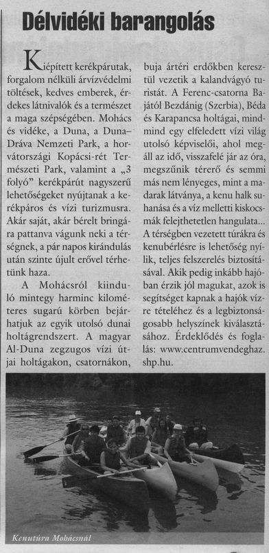 Délvidéki barangolás