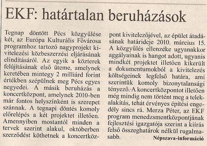 EKF: határtalan beruházások
