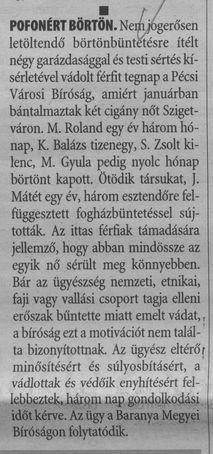 Pofonért börtön