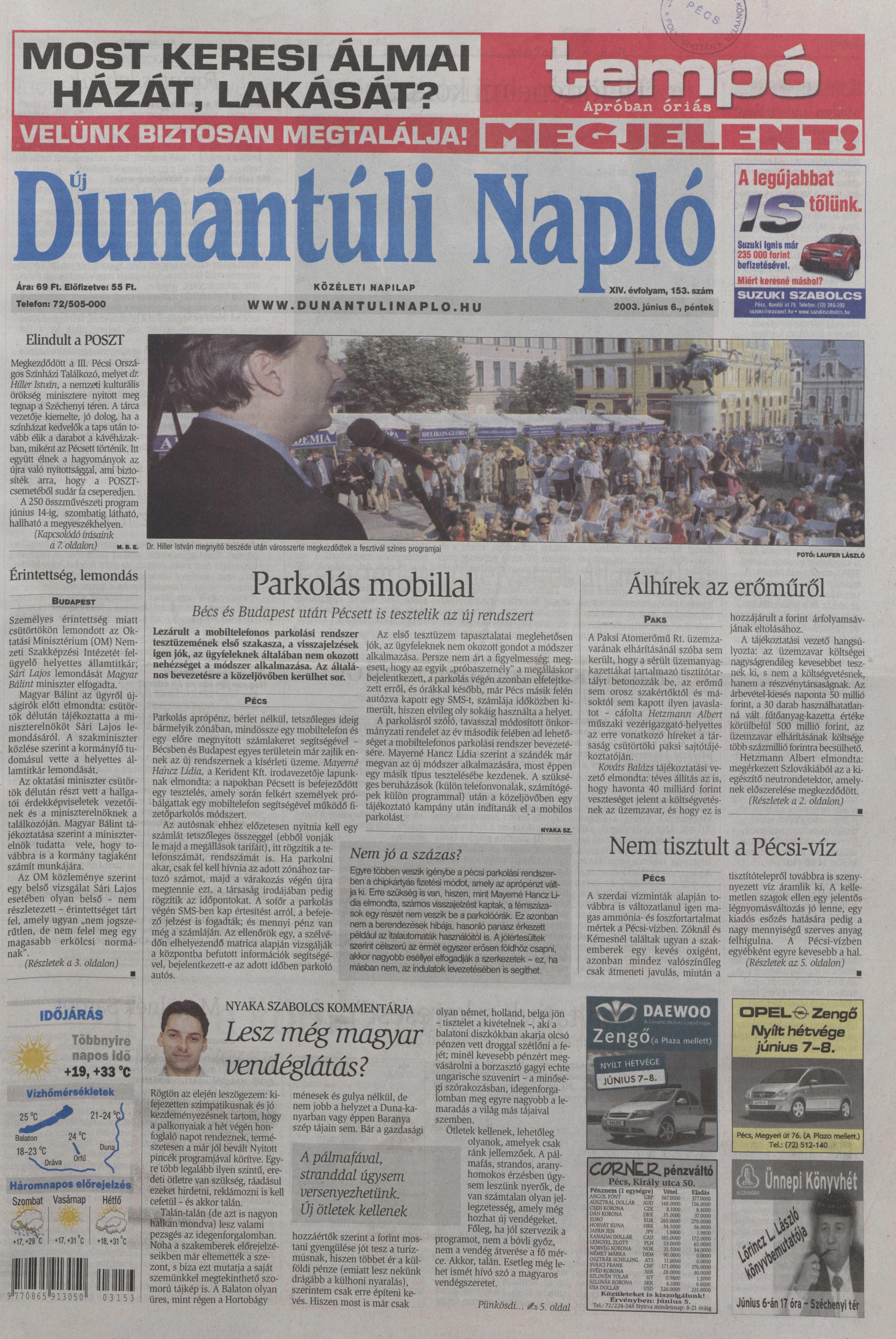Elindult a POSZT