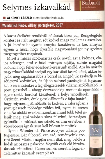 Selymes ízkavalkád