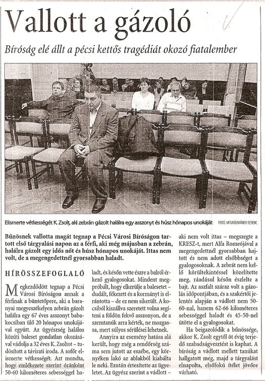 Vallott a gázoló