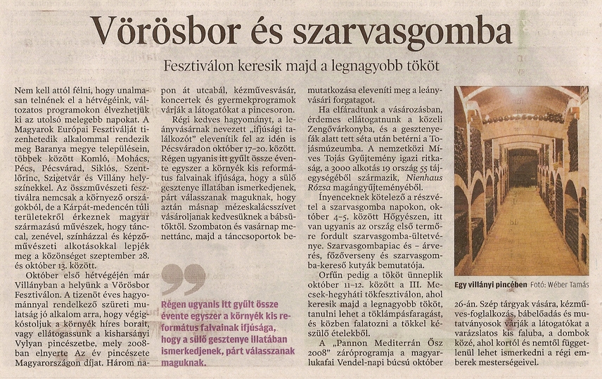 Vörösbor és szarvasgomba
