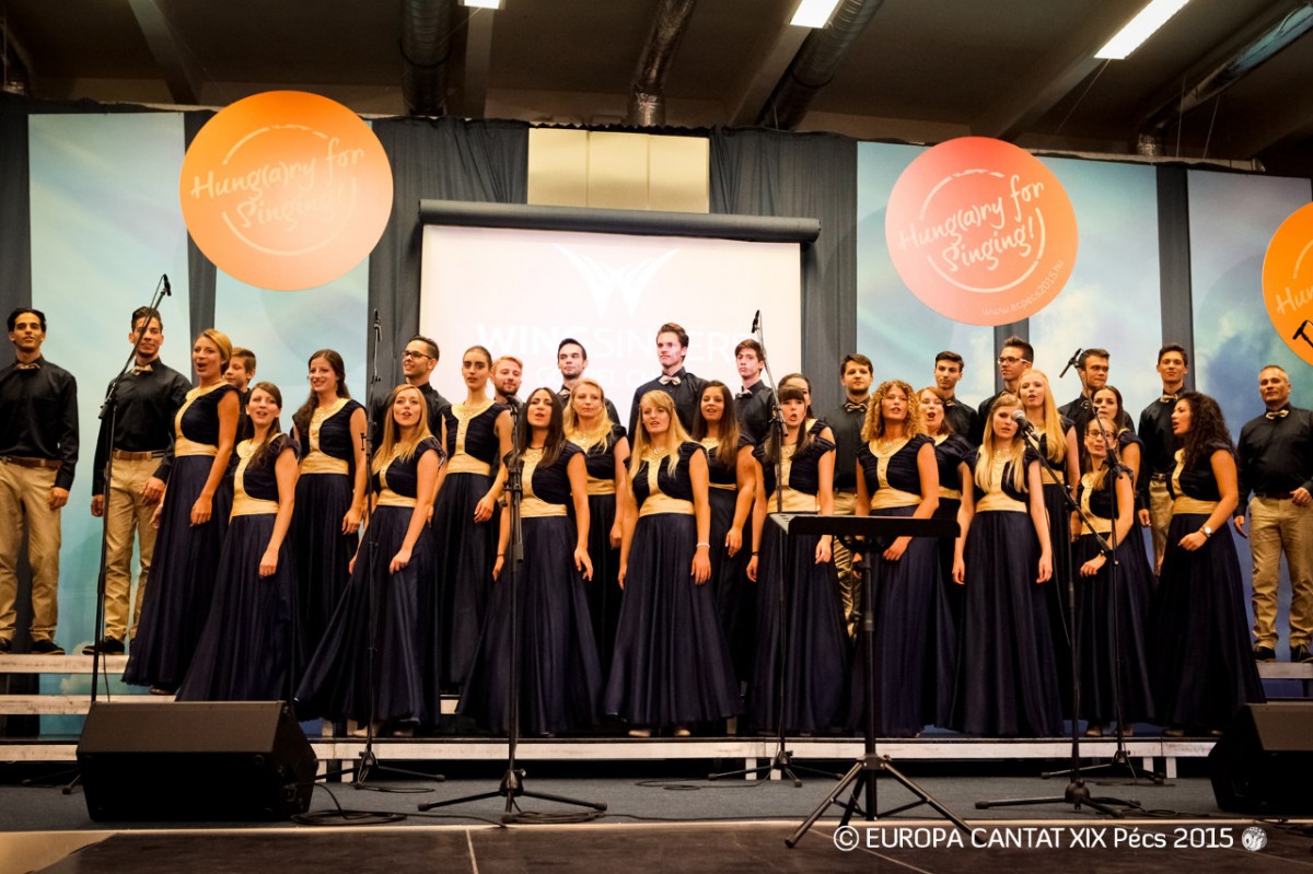 Pécs Wing Singers koncert az Europa Cantaton