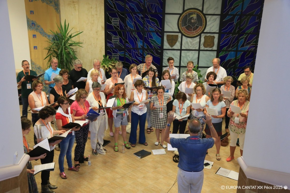 Pécs Europa Cantat műhelyek - b 13 Utak Flandriától Velencéig