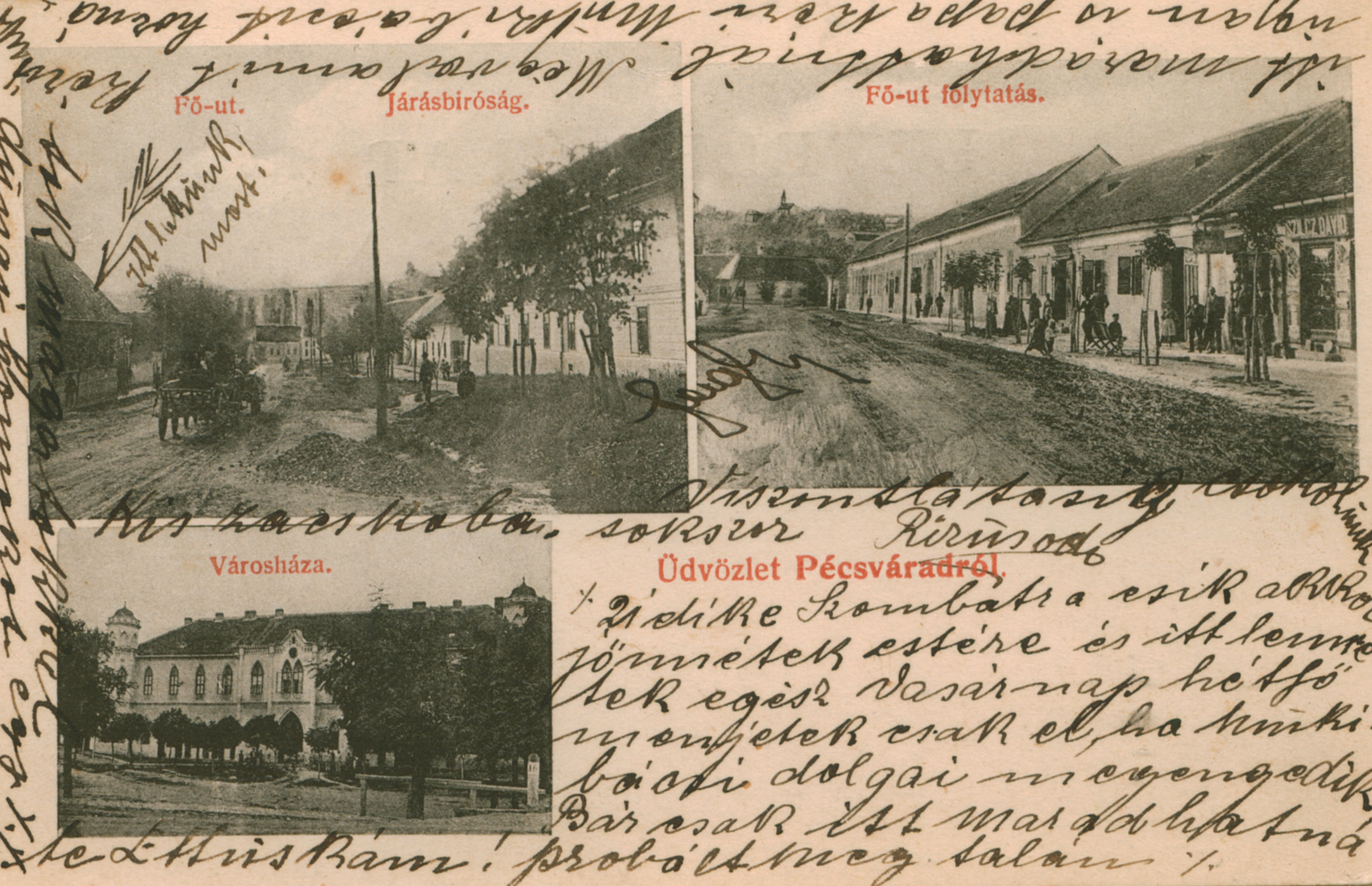 Pécsvárad Képeslap a városról