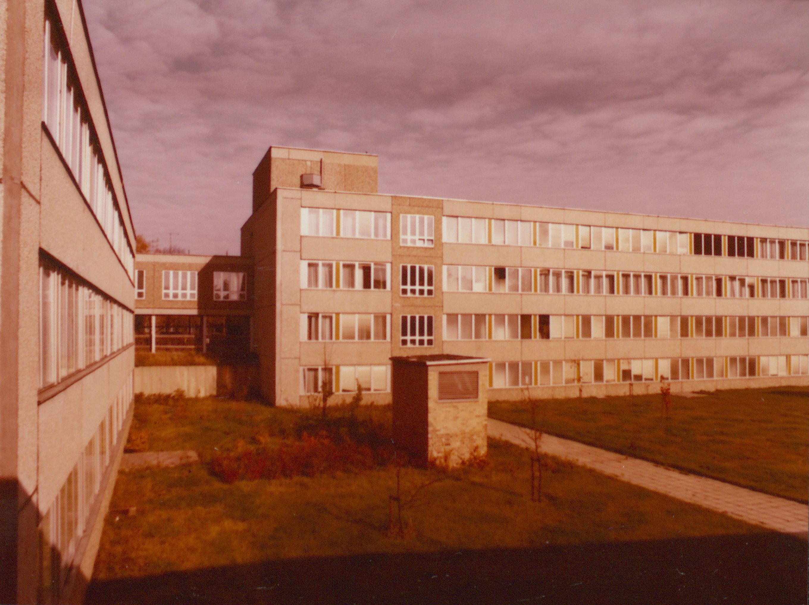 Cottbus Kórház külsők, lakótelep