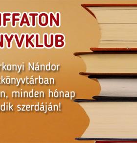 Griffaton Könyvklub a Várkonyi Nándor Fiókkönyvtárban