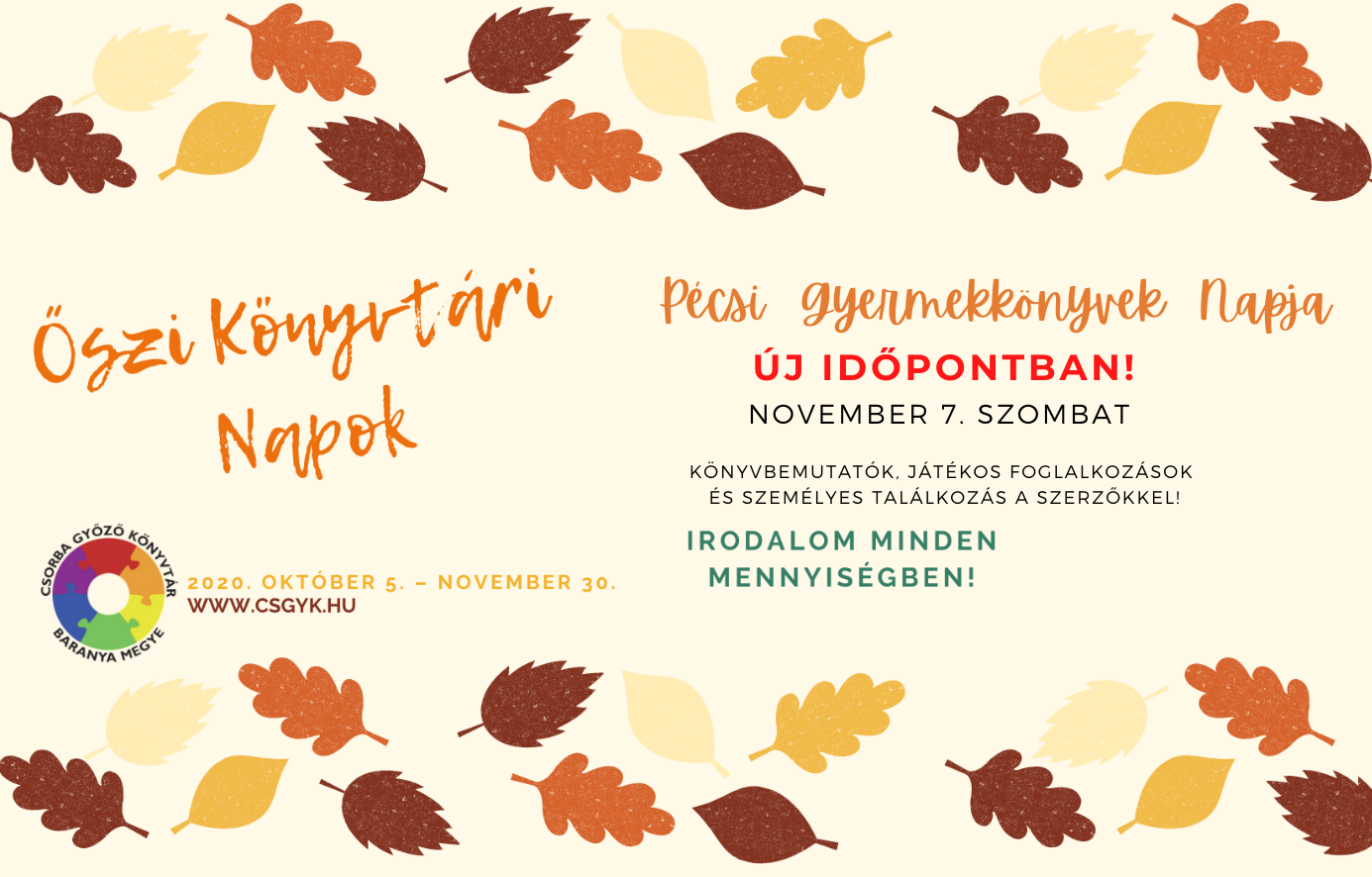 Pécsi Gyermekkönyvek Napja